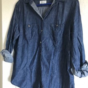 Chambray Button Up